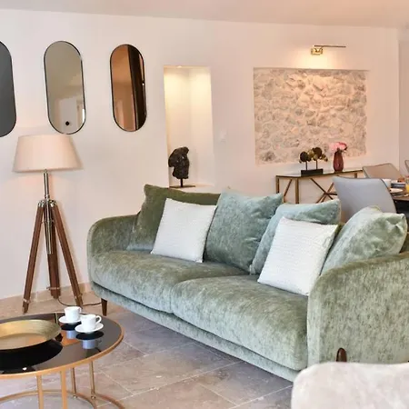 ヴィラ Picasso By The Sea Luxurious Design House Sea View Old For 6 アンティーブ